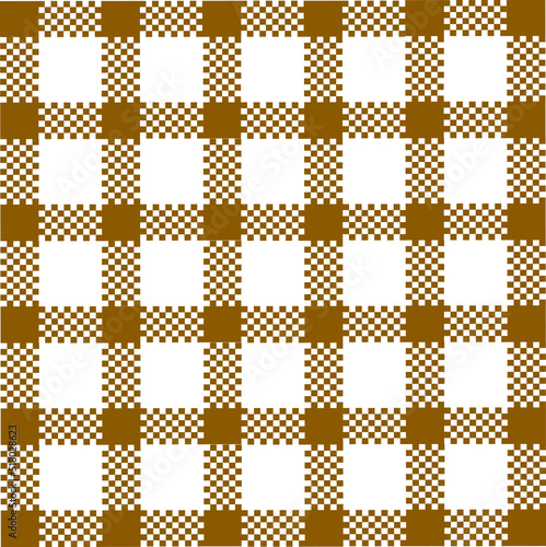 seamless pattern with brown seamless geometric pattern Abstract Vector Seamless brown plaid Checkered Squares Pattern grid