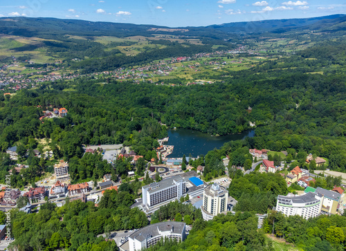 Foto Sovata resort - Romania seen from above