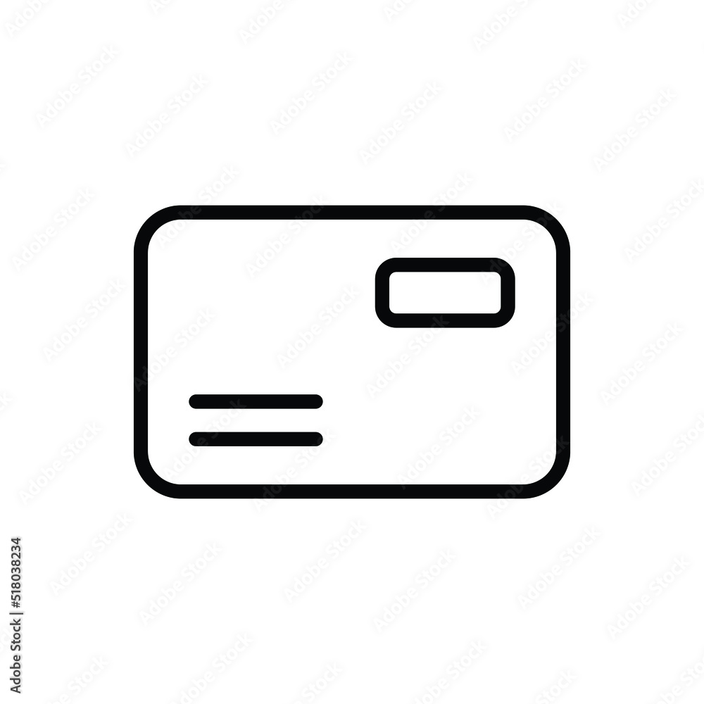 Banking credit card icon vector graphic illustration Banking credit card icon vector graphic illustration