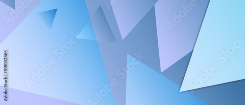 abstract blue background with triangles gradient, wallpaper presentation walls back cover card