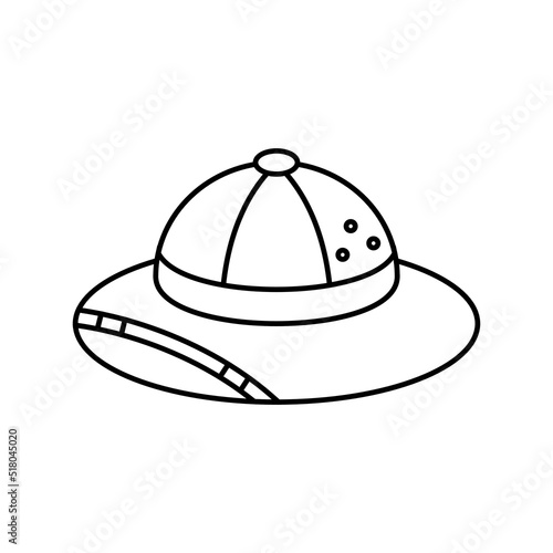 pith helmet, safari hat, safari helmet, salacot, sola topee, sun helmet, topee, topi, lightweight cloth-covered helmet