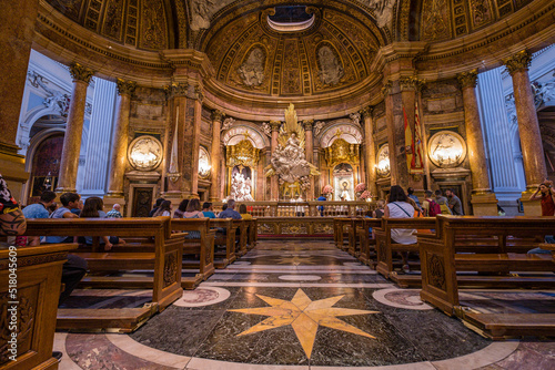 Basílica de Nuestra Señora del Pilar, Zaragoza, Aragón, Spain, Europe фототапет