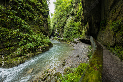 Garganta de Kakueta, Sainte-Engrâce, región de Aquitania, departamento de Pirineos Atlánticos, Francia