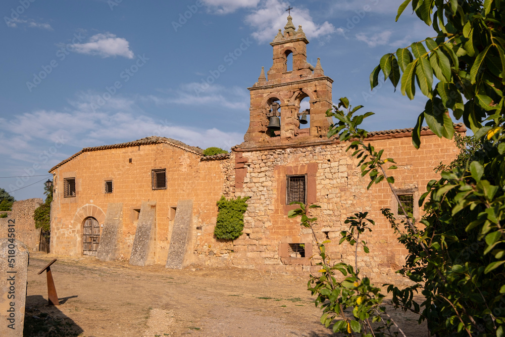 beaterio de San Román, Sinagoga, Medinaceli, Soria,  comunidad autónoma de Castilla y León, Spain, Europe