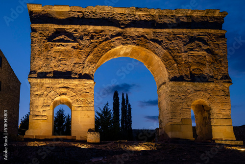 arco de triunfo romano, siglo I a. C., Medinaceli, Soria, comunidad autónoma de Castilla y León, Spain, Europe