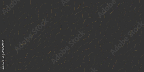Dark Abstract Waved Background - Hand Drawn Winding Curves Pattern, Wide Scale Wallpaper, Stripes Texture, Line Art - Print for Banners, Flyers or Posters with Copyspace, Room, Place for Your Text
