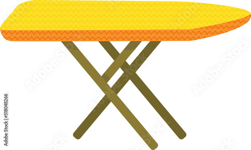 Ironing Board Vector Cartoon Illustration
