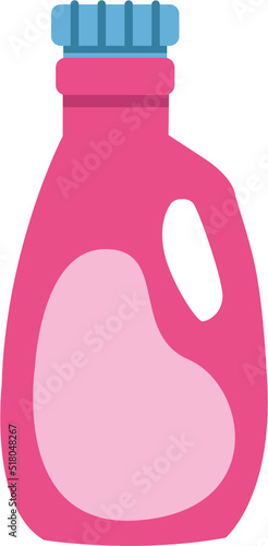 Laundry Softener Vector Cartoon Illustration