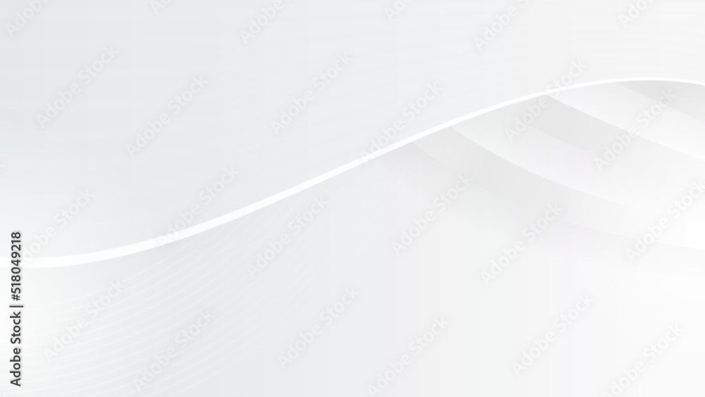 White abstract background. Vector illustration for presentation design