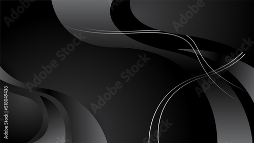 Black abstract background. Vector illustration for presentation design. Can be used for business  corporate  institution  party  festive  seminar  talk  flyer  texture  wallpaper  and pattern.