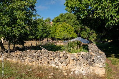 barranco de la cascada, Chaorna, Soria, comunidad autónoma de Castilla y León, Spain, Europe