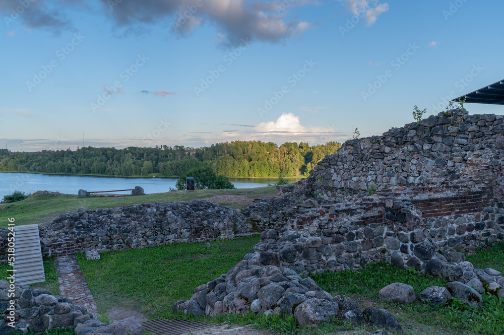 Ruins of castle Viljandi, europe, estonia