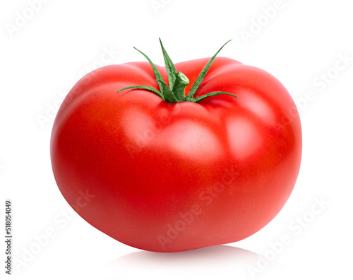 Fototapeta Tomato vegetable isolated on white background