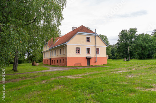 traditional manor in estonia, europe © Urmas