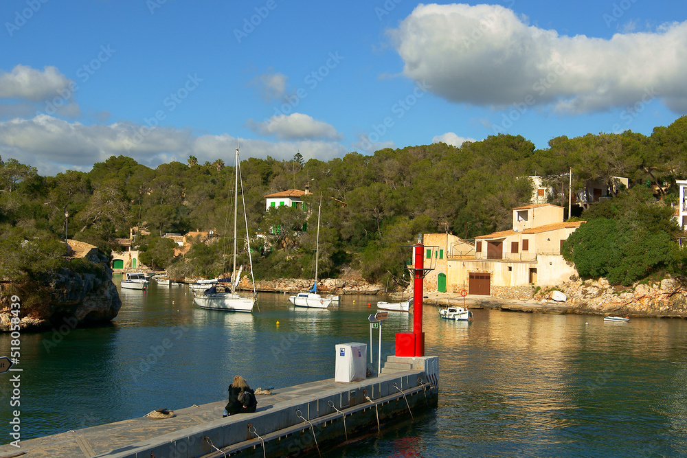 Cala Figuera. Santanyi. Migjorn.Mallorca.Baleares.España. Cala Figuera. Santanyi. Migjorn.Mallorca.Baleares.España.