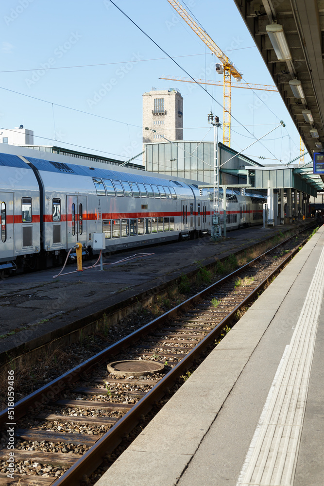 Hauptbahnhof in Stuttgart im Jahr 2022