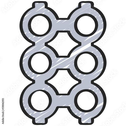 Six Pack Rings Icon