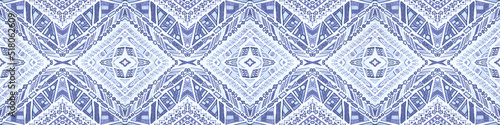 Seamless ethnic background. Geometric aztec pattern. photo