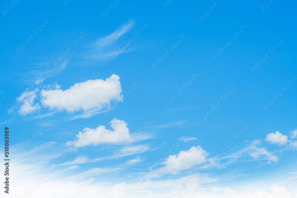 blue sky white clouds sunlight natural beauty blue sky white clouds sunlight natural beauty