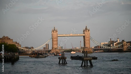 Northside look towards the Tower of London, London, United Kingdom photo