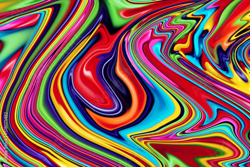 liquify colorful background