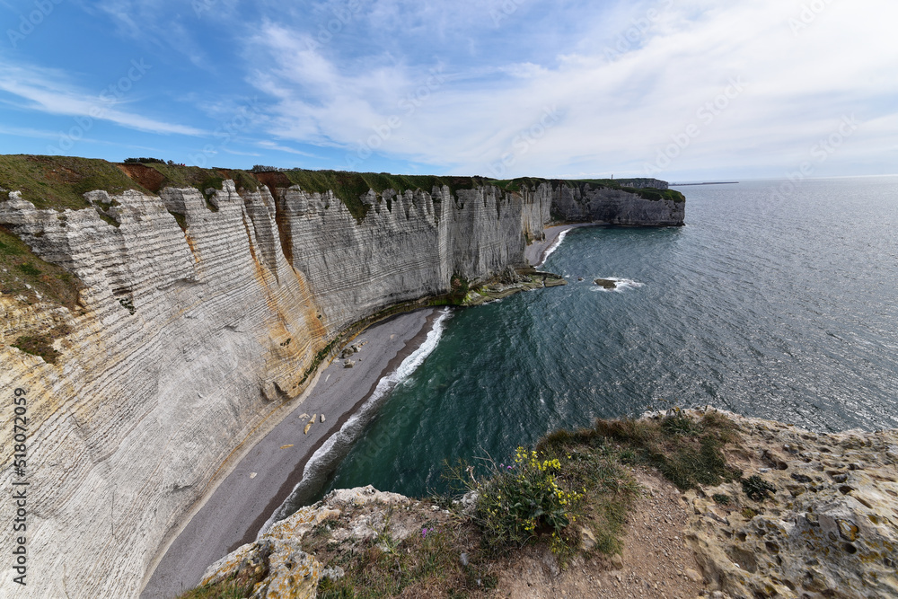 Frankreich - Étretat - Steilküste - Aussichtspunkt am Manneporte Frankreich - Étretat - Steilküste - Aussichtspunkt am Manneporte