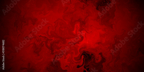 Fire flames on a red, yellow background with Luxurious colorful liquid marble surfaces design. Abstract color acrylic pours liquid marble surface design. Beautiful fluid abstract paint background.
