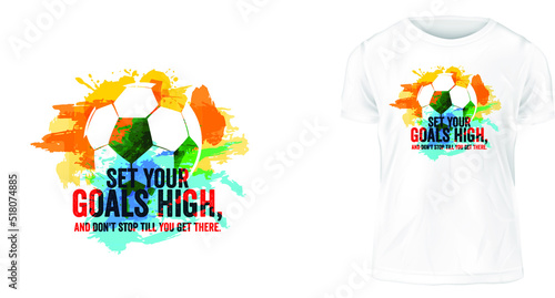 Set your goals high, and don't stop till you get there