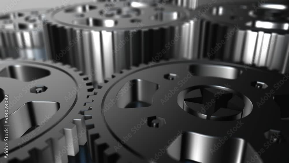 Looped gears animation Looped gears animation