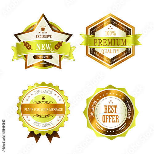 label, premium, business
