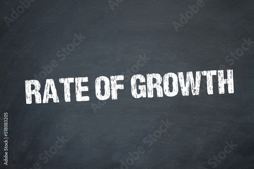 Rate of growth