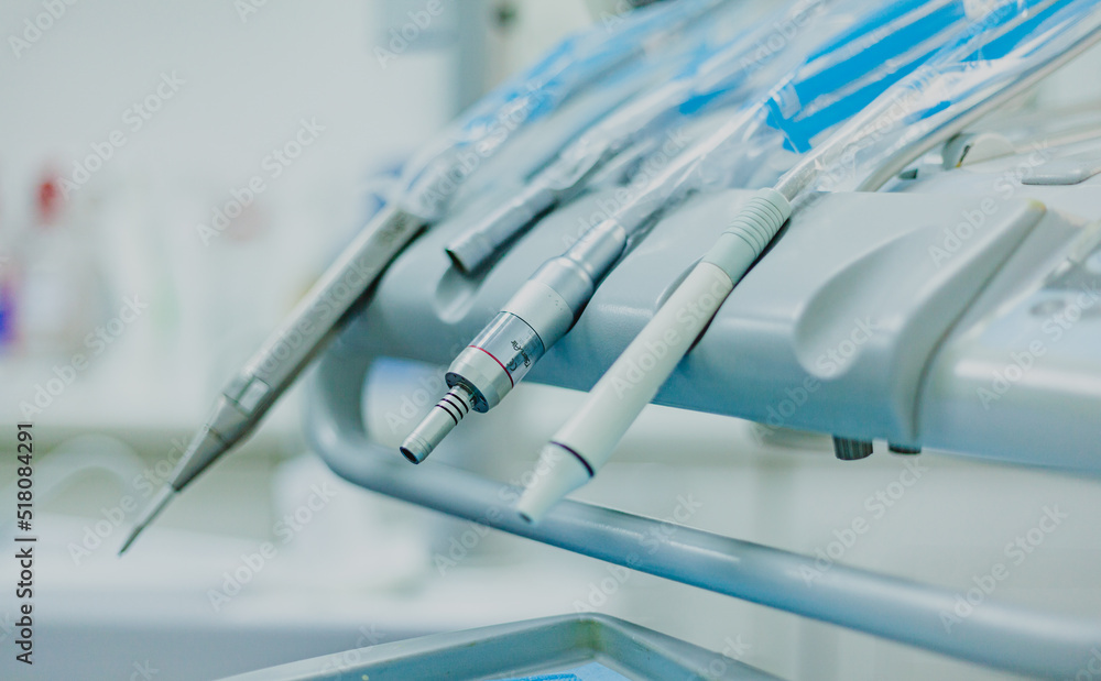 dental tools in a dental clinic dental tools in a dental clinic