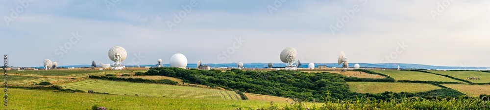 GCHQ Bude, GCHQ Composite Signals Organisation Station Morwenstow, Cornwall, England