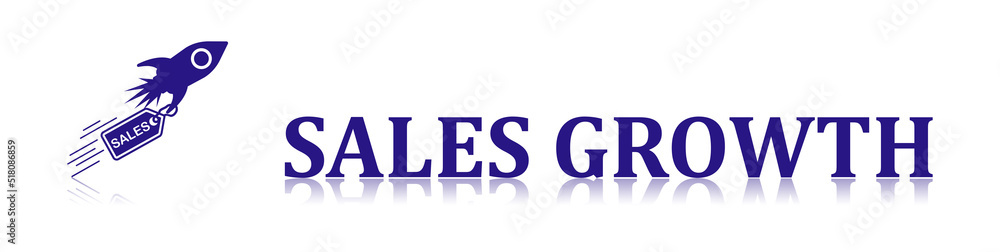 Concept of sales growth Concept of sales growth