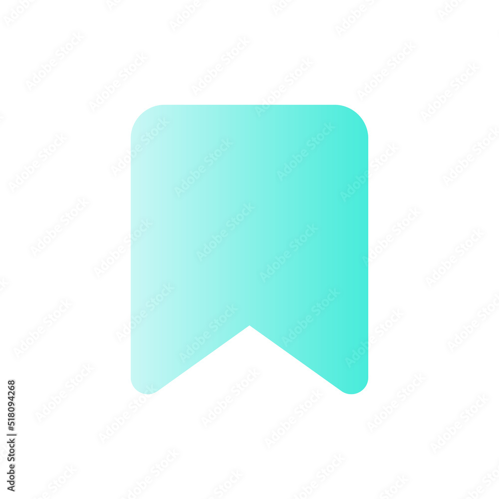 Add bookmark flat gradient color ui icon. Saving webpage. Reading list. Ebook reader. Highlighting. Simple filled pictogram. GUI, UX design for mobile application. Vector isolated RGB illustration Add bookmark flat gradient color ui icon. Saving webpage. Reading list. Ebook reader. Highlighting. Simple filled pictogram. GUI, UX design for mobile application. Vector isolated RGB illustration