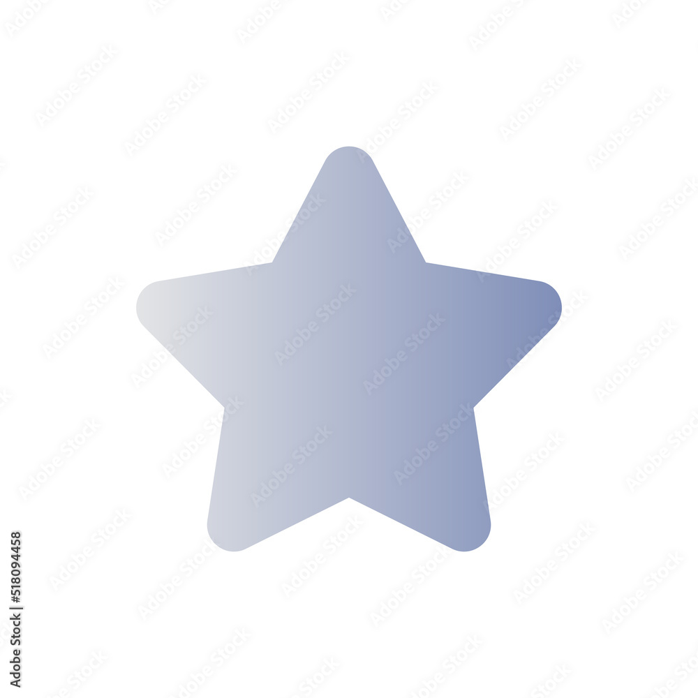 Star flat gradient color ui icon. Favourite page mark. Positive feeling. Adding bookmark. Simple filled pictogram. GUI, UX design for mobile application. Vector isolated RGB illustration Star flat gradient color ui icon. Favourite page mark. Positive feeling. Adding bookmark. Simple filled pictogram. GUI, UX design for mobile application. Vector isolated RGB illustration
