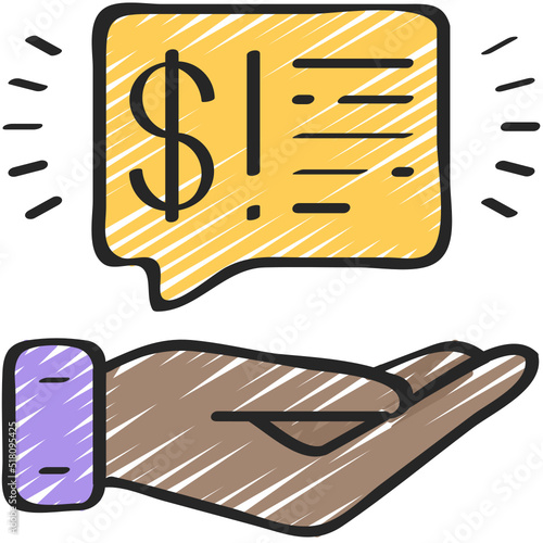 Give Financial Solution Icon