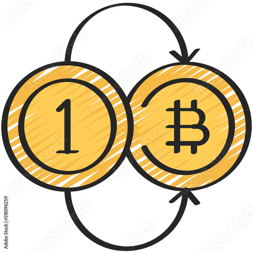 Pay For Bitcoin Icon