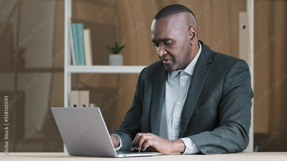 African old senior mature man happy with online booking service app promotion advertising gesture leader typing laptop win business victory good idea excellent result agree thumbs up fine work startup African old senior mature man happy with online booking service app promotion advertising gesture leader typing laptop win business victory good idea excellent result agree thumbs up fine work startup