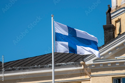 Finnis national flag photo