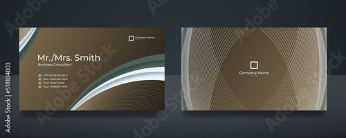 Business card design template, Clean professional business card template, visiting card, business card template.