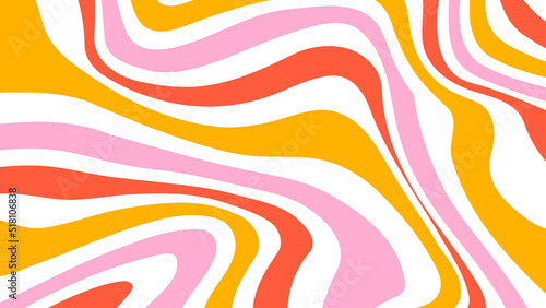 acid wave rainbow line backgrounds in 1970s 1960s hippie style. y2k wallpaper patterns retro vintage 70s 60s groove. psychedelic poster background collection. vector design illustration