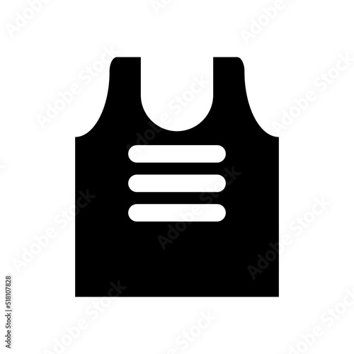 Bullet proof vest icon. Vector.