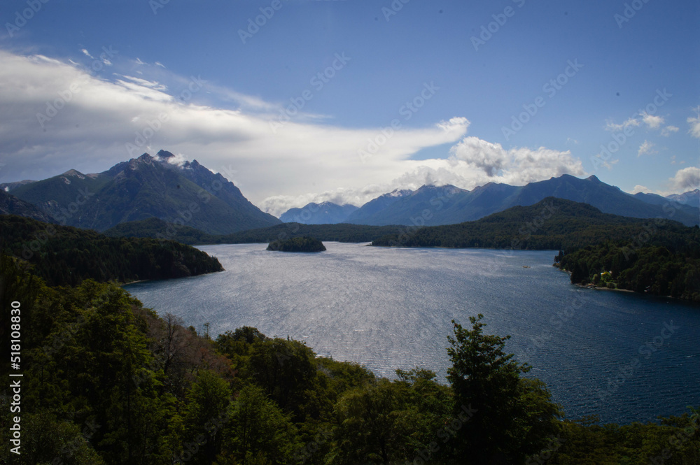 Vista panoramica.
Bariloche, Río Negro, Argentina.