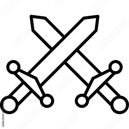 Sword Fighting Icon