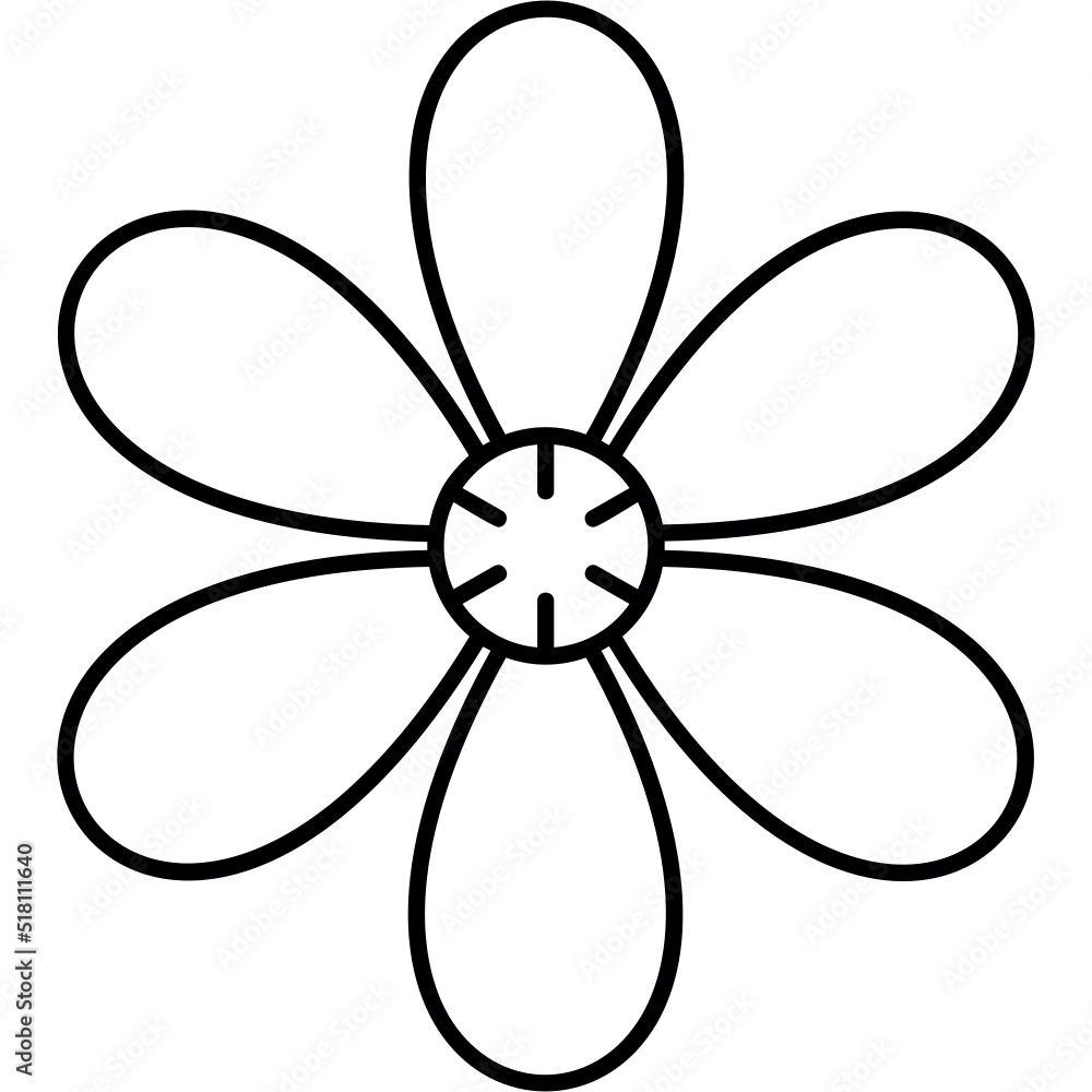 Obraz premium Mint Marigold Icon