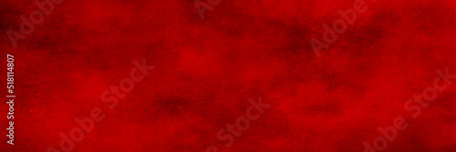 Panorama view designed grunge red canvas texture background 