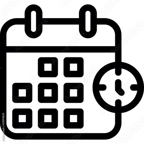 Time Plan Icon