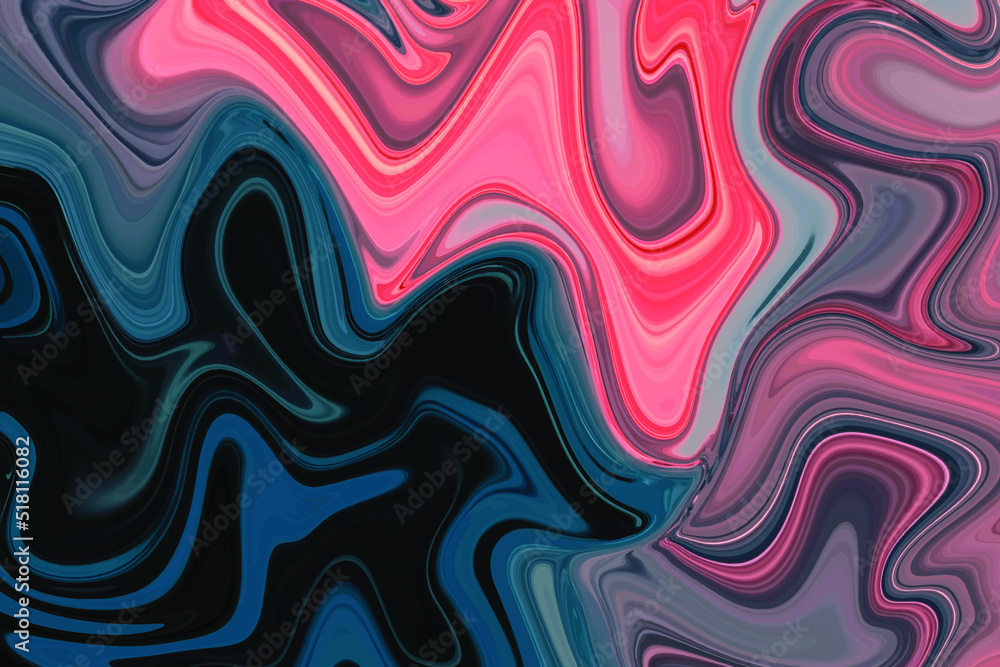 Obraz premium liquify coloLurful abstract background wallpaper premium photo premium vector