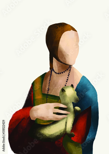 Lady with an ermine